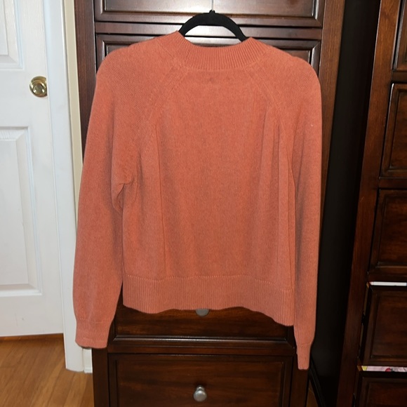 Daily Ritual Reddish Orange Sweater - Picture 3 of 5